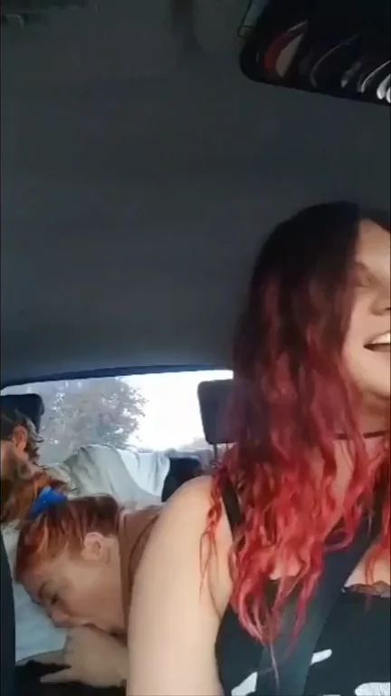 Wife drives while her friend blows me [oc]