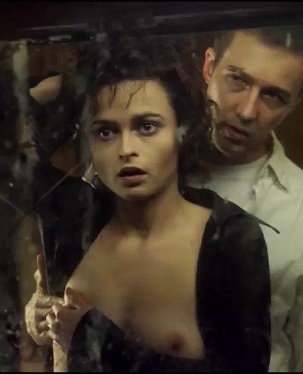 Helena Bonham Carter's Perky Tits Flash in Fight Club