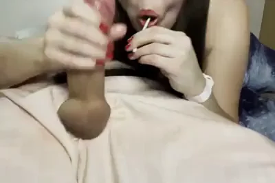 Here's what happens when I can't decide whether I wanna suck it or jerk it off