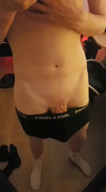 (20M) Thick Dick Tease - Bulging Out the Underwear