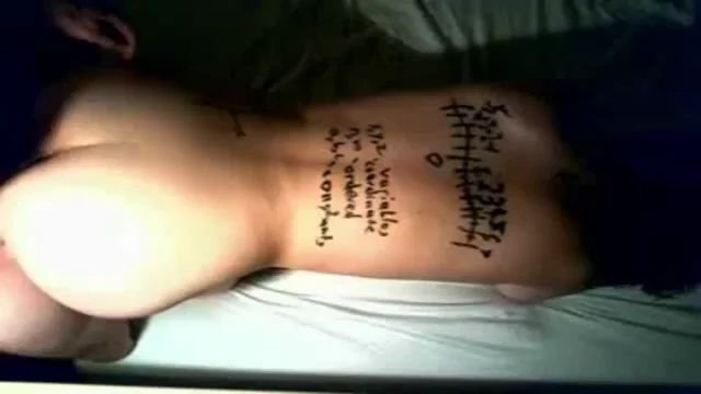 Algebra Lessons Written on Juicy Ass Cheeks