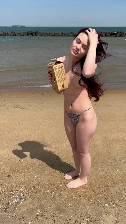 Pouring Chocolate M*** on Myself at a Public Beach
