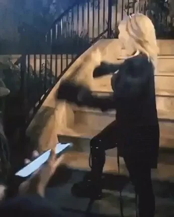 she loves shaking those milkers