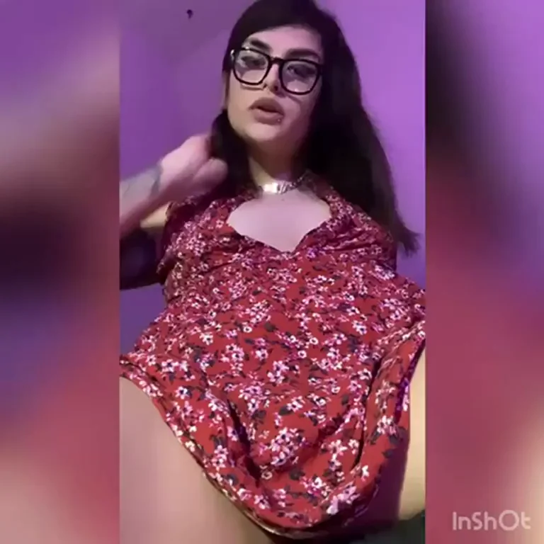 Latina Trans Hottie Begs to Grow Her Tiny Girlcock Bulge