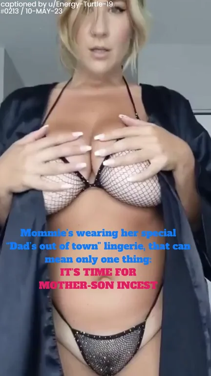 Caption Taboo Family Mom Son Fantasy