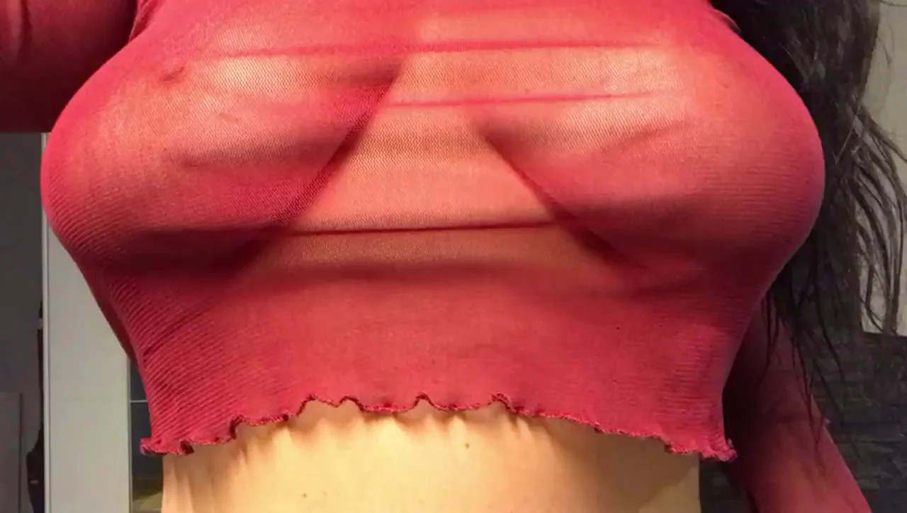 my boobs are made for... what's the word