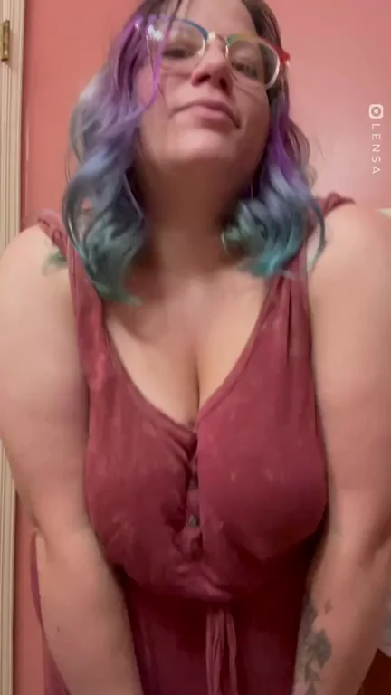 Bathroom Romper Slip & Massive Titty Drop 🍑💦
