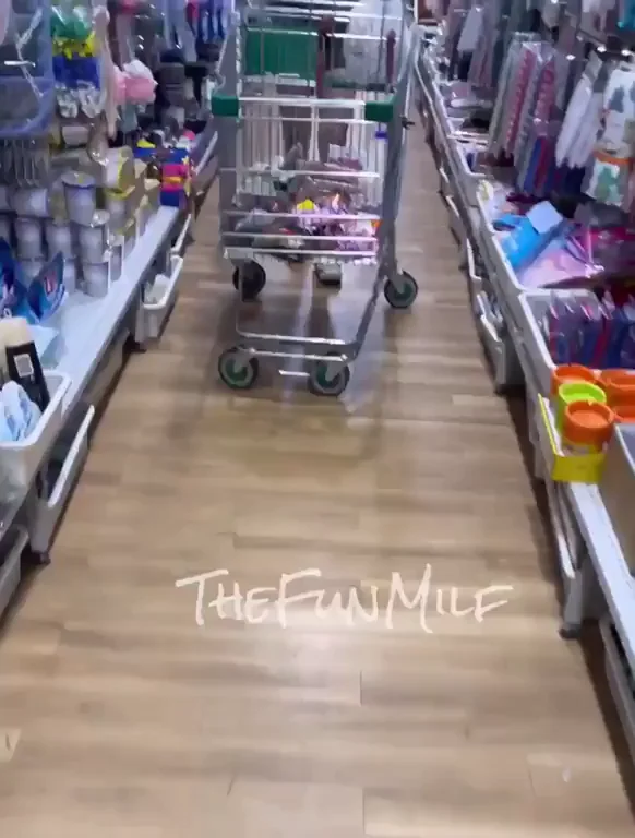 Hubby Told Me to Flash These Massive Tits in the Store! 🛒🍈🍈 [GIF]