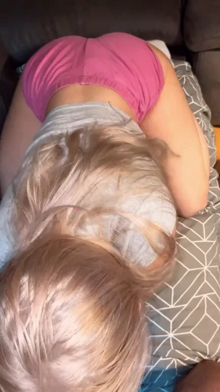 can i suck on your cock like this every single day if i ask nicely?