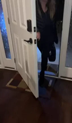 She finally came home after seeing her bull alone for the first time. I was waiting on evening in anticipation Maybe next time she can bring home a creampie?