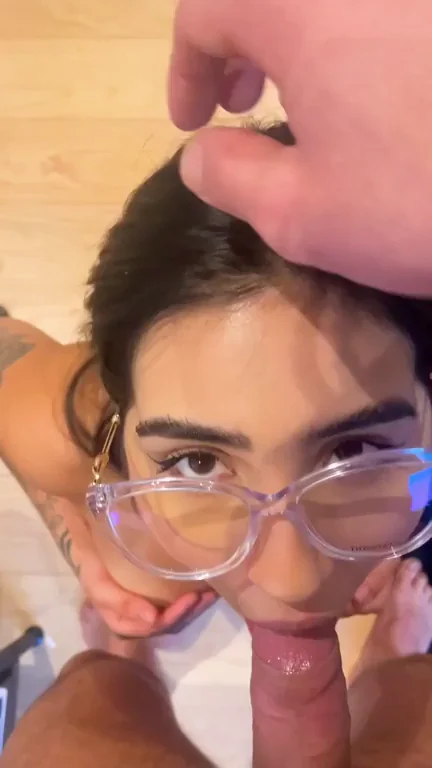 Every Time I Misbehave, This Fat Cock Facefucks Me 😈🍆💦