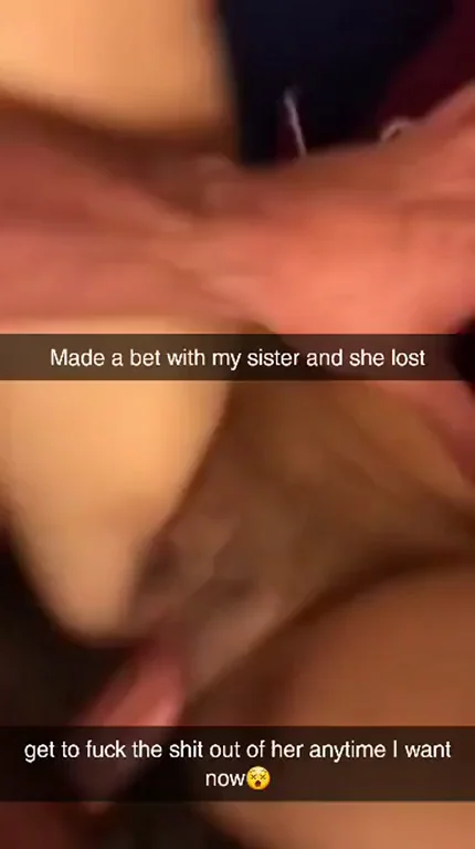 Bet with step sister