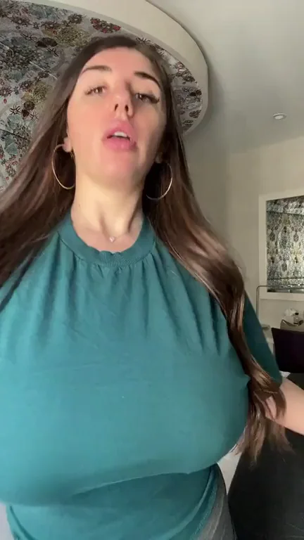 Big earrings