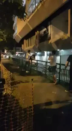 Lost Bet Latina Slut Gets Pounded Standing Doggy on Balcony 😈🍑