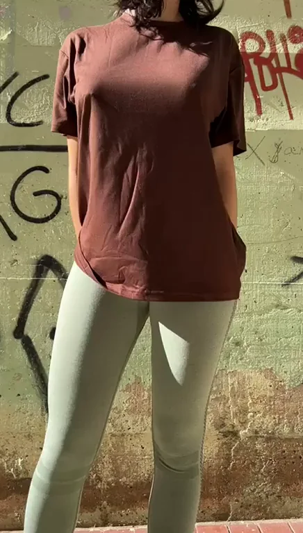 I know I shouldn't be doing this, but I love to flash my tits