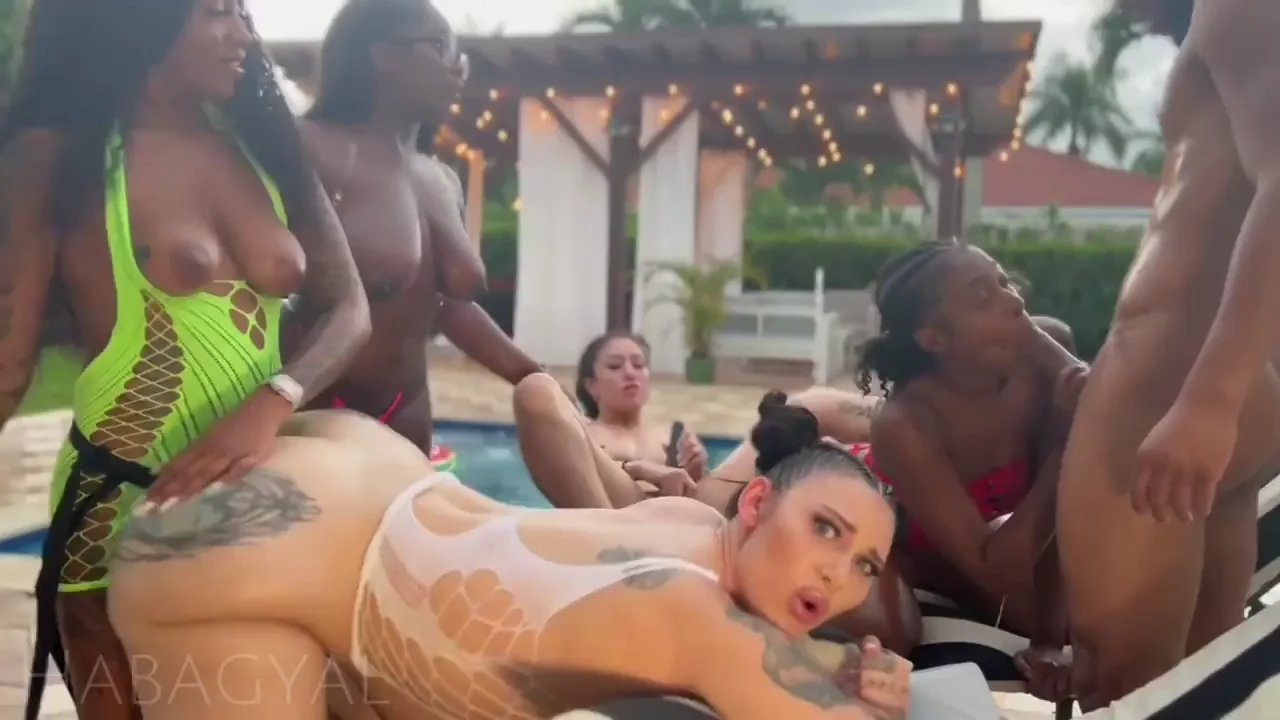 We had an orgy at the bbq