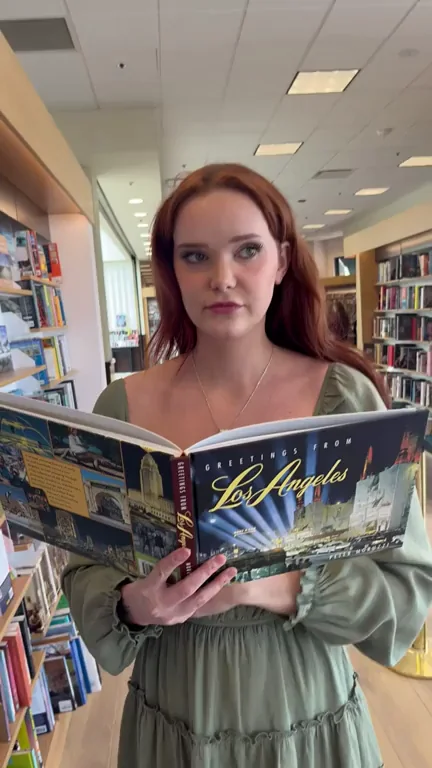 Trying to get the cute librarian to notice me ;)