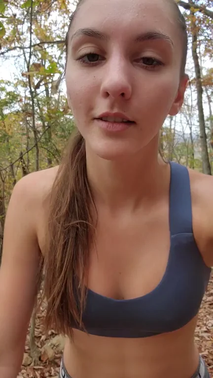 I like to have fun on the hiking trail