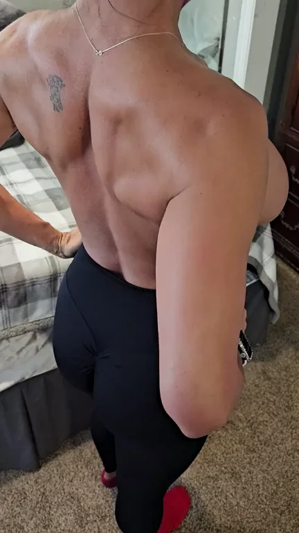 🍑 Endless Topless Yoga Pants Tease 😈