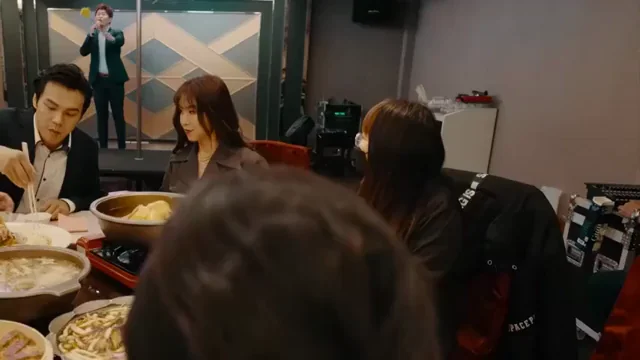 Slutty Feast Fuck in Front of Guests