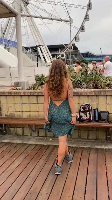 Just showing my ass in Brisbane
