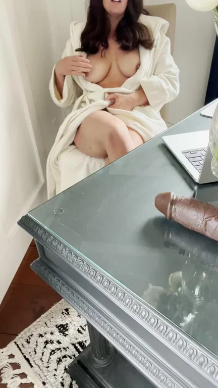 Mommy is going to have a loud orgasm I think