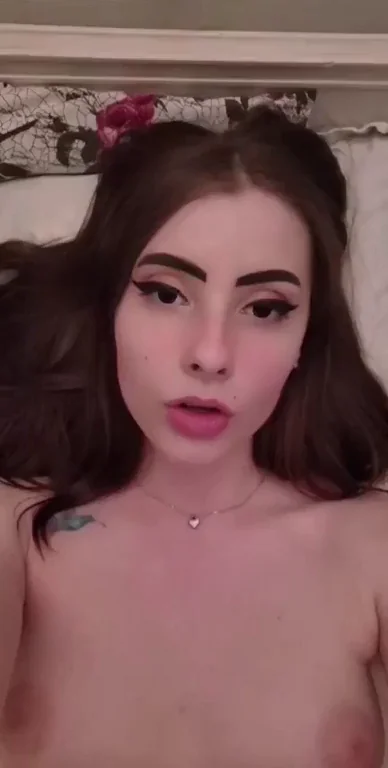 Norwegian Teen Slut Teasing Her Perky Tits Nude