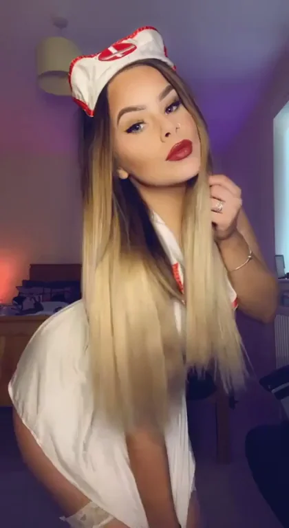 I'd love to be your naughty nurse