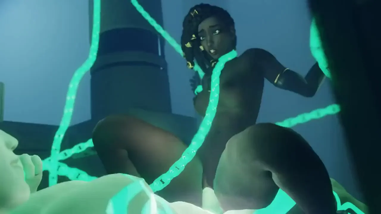 Senna's Neon Slut Glow-Up 💚🔥 (RougeNine)