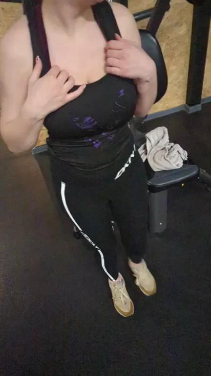 That was a little awkward when i noticed they might have some cameras at my gym