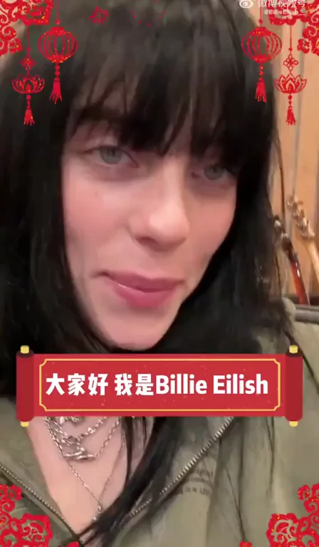Billie Eilish's Sexy Happy New Year Tease 😈🎉