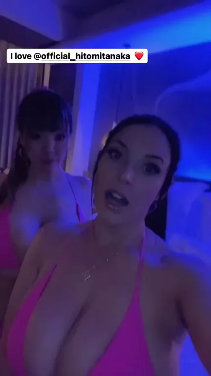 Angela White & Hitomi Tanaka's Massive Tits Tease 💖🍈🍈