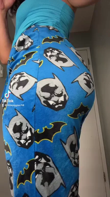POV what's under my Batman pjs