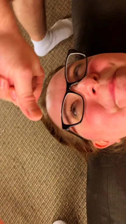 Love watching the bestie get a cum facial