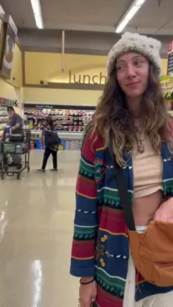Hunting Lunch Meat in the Wrong Aisle 😈🍑 [GIF]