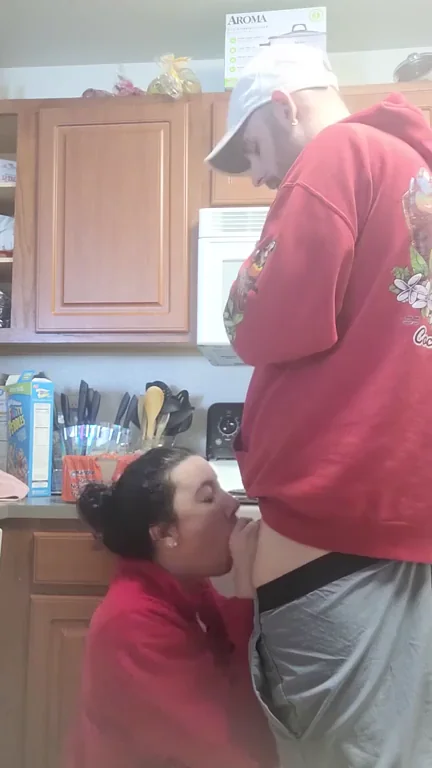 He cooks lunch, and I suck his soul... The perfect agreement right?