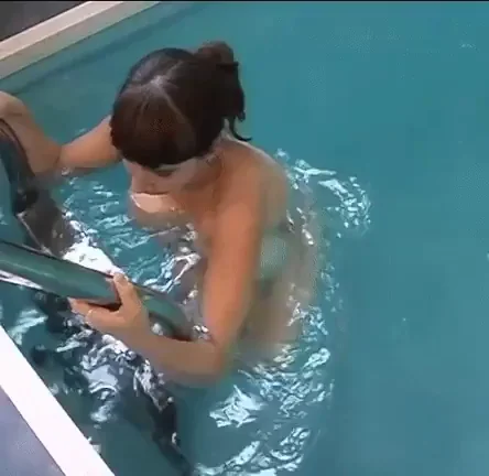 Yulia Nova's Juicy Tits Splash in Pool 💦🍈🍈