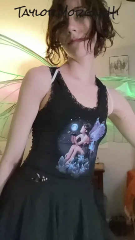Dorky Nerdy Fairy Slut Taylor Morganti Teases in Tutu