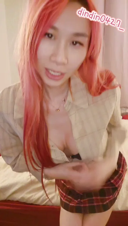 Redhead Schoolgirl JOI: Self-Fuck Tease with Dripping Pink Pussy