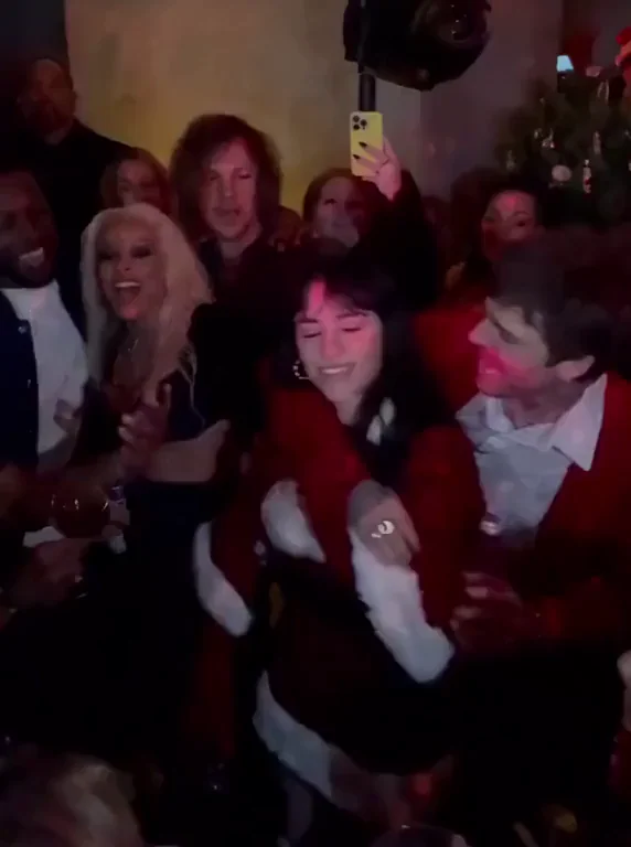 Billie celebrating her birthday