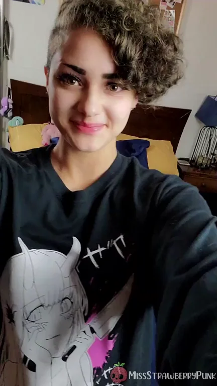 POV: Undress This Curly Haired Slut with Your Hungry Eyes