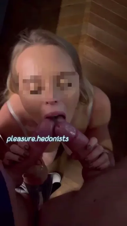 I love servicing 2 cocks at once