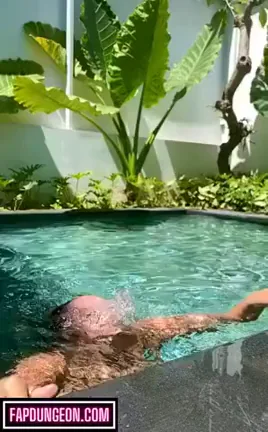 🌴 Epic Poolside Tits Bounce & Jiggle 💦🍈🍈