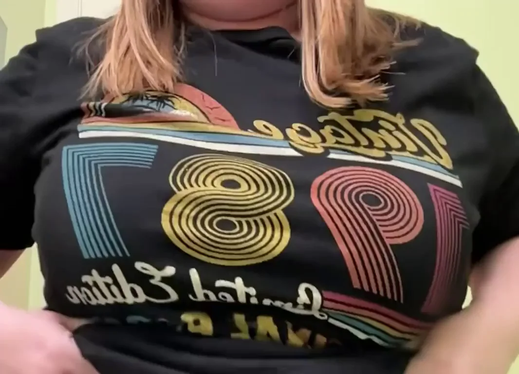 Boob drop for you