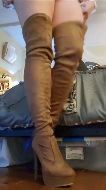 I like to leave my Boots on when I get naughty