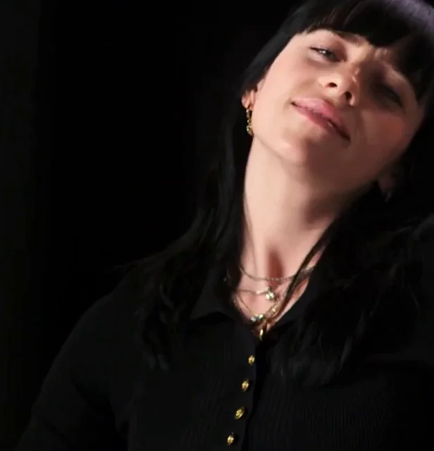 Lip-bite and looking at you