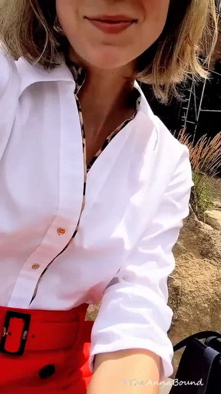 Made it to my lunch break, but then the panties just had to come off 😁… [gif]