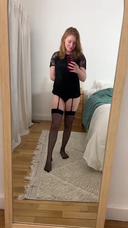 Just a tiny redhead... except...