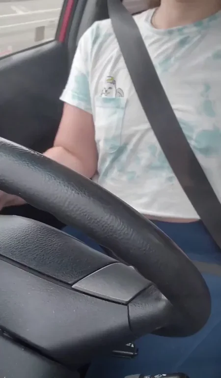 Tiny AA Tits Too Small to Spot Driving By, But Perfect for Play 😈🔥