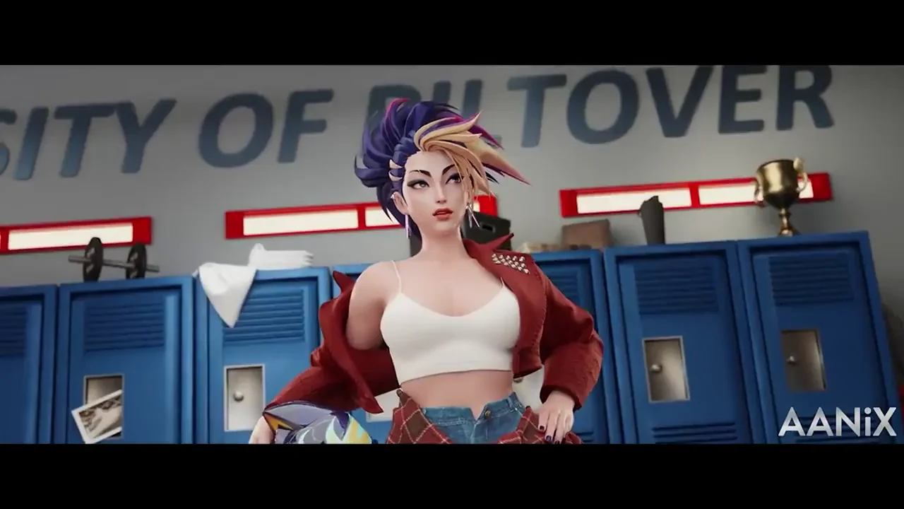 Akali creampied (Sound) (Aanix)